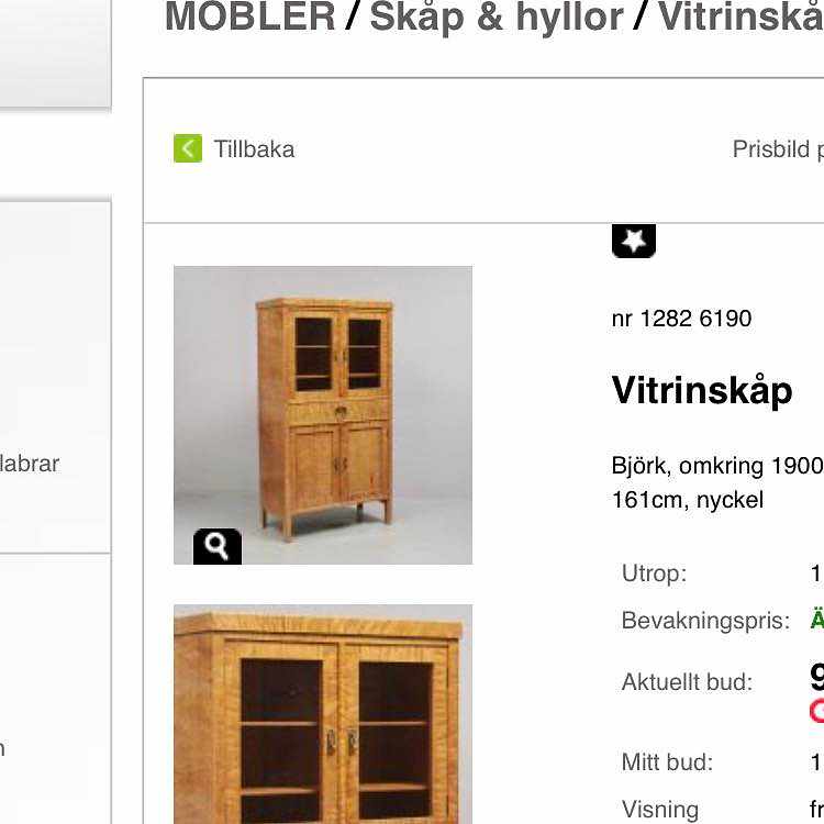 image of Möbel 161 x 83 x 45 i bjö - 