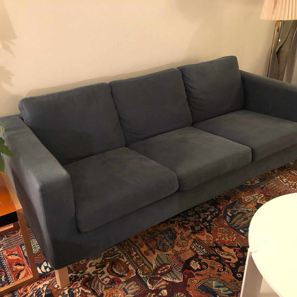 image of Stor blå IKEA soffa! - Stockholm