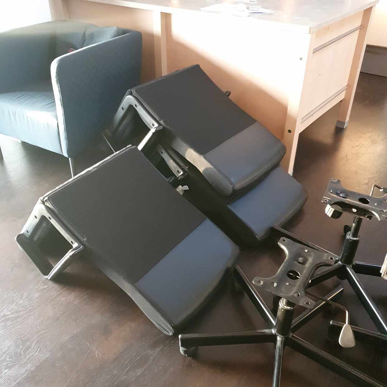 image of 4 kontorsstolar - Stockholm