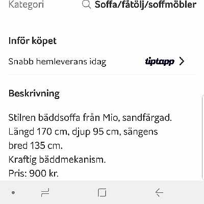 image of Hämta soffa ikväll - 