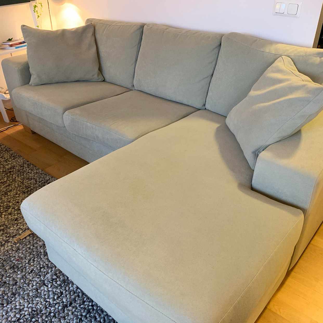 image of Fin soffa med divan - Bagarmossen