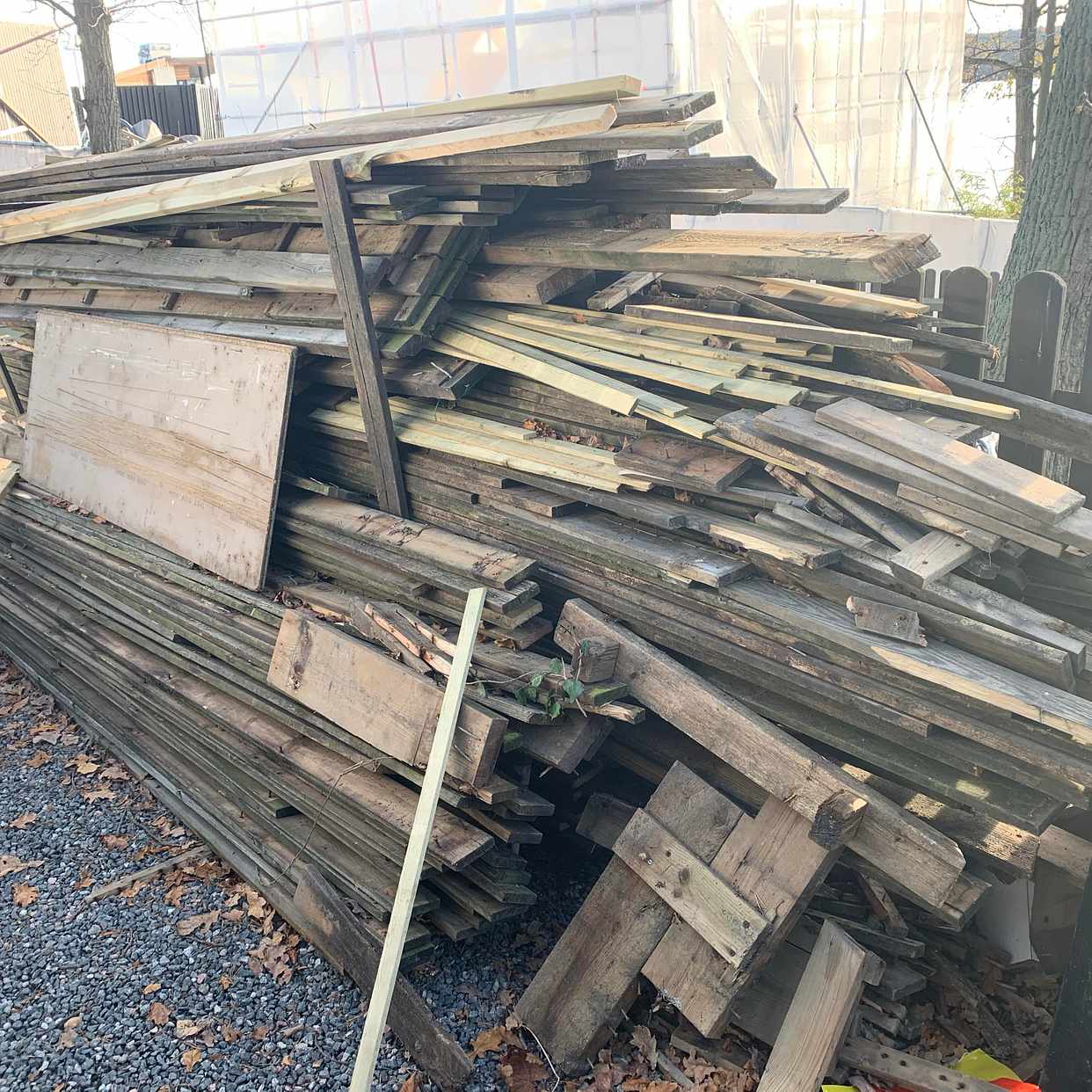 image of Wood materials - Lidingö