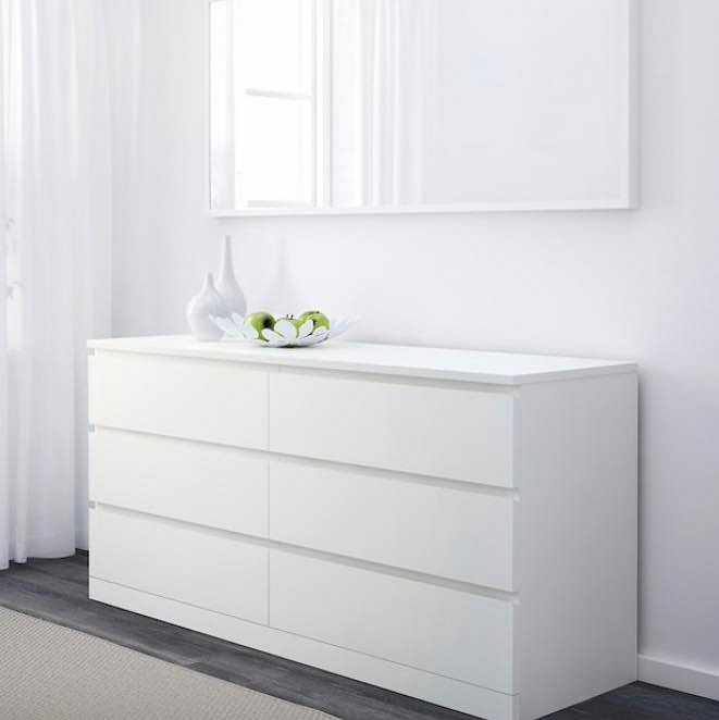 image of Ikea Malm byrå - 