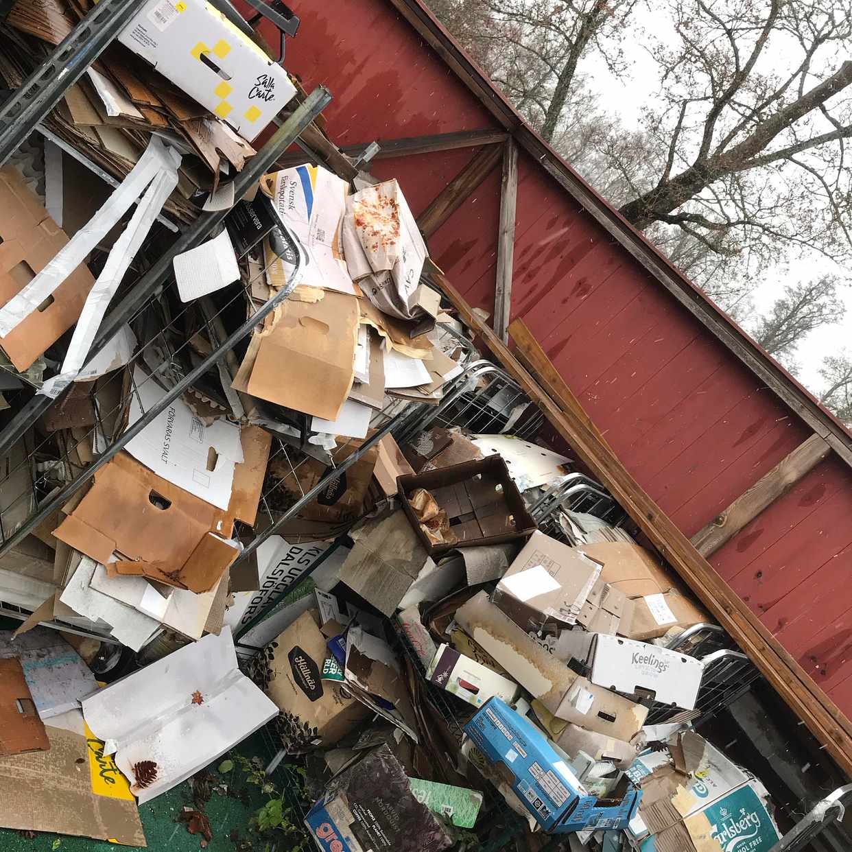 image of Kartong till återvinning - Upplandsväsby 