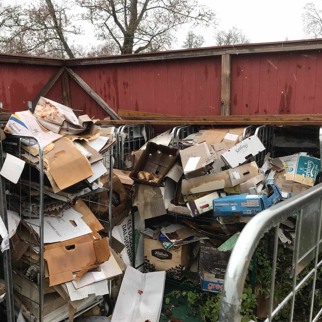 image of Kartong till återvinning - Upplandsväsby 