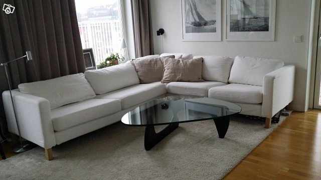 image of IKEA Karlstad hörnsoffa  - 