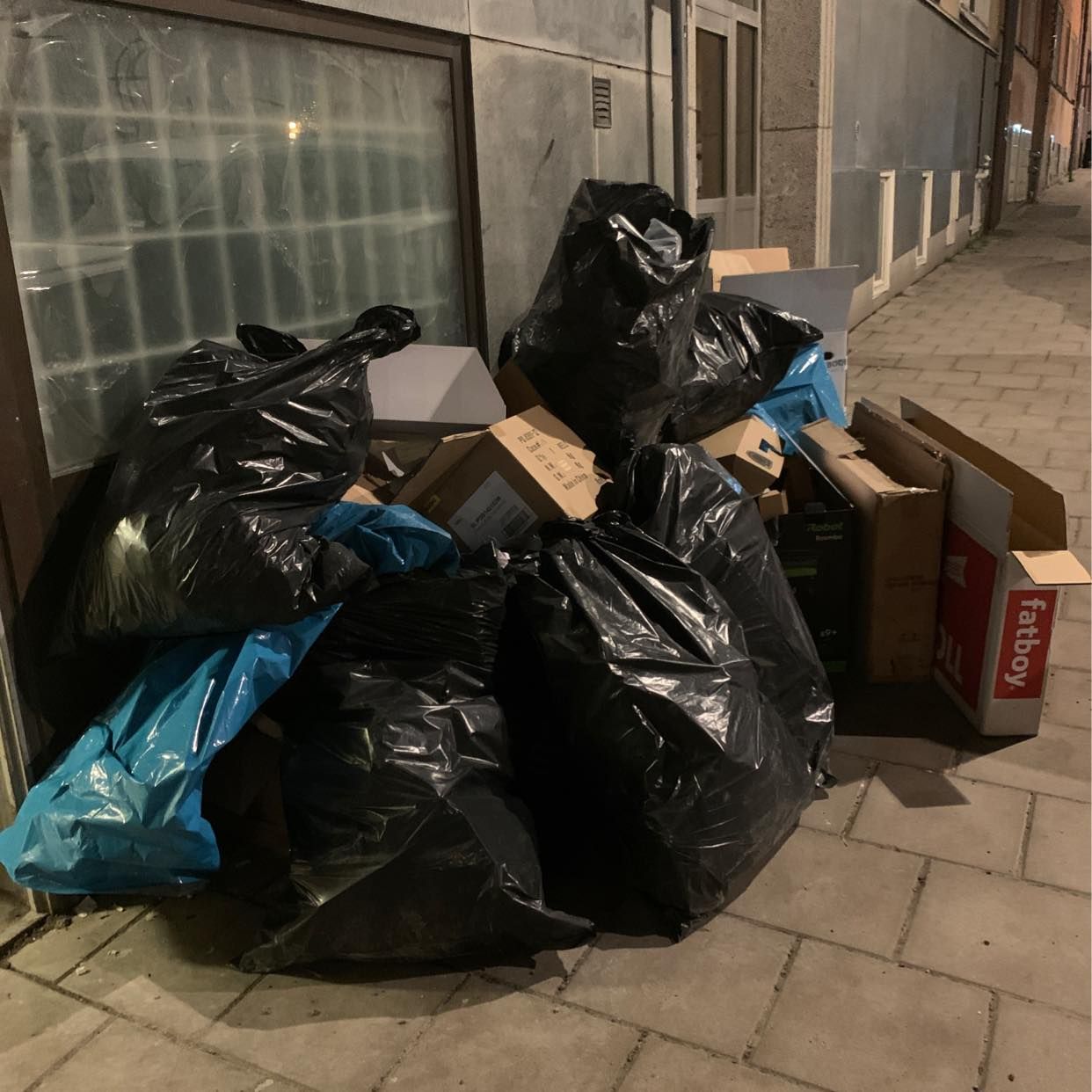 image of Sopor och kartonger - Stockholm