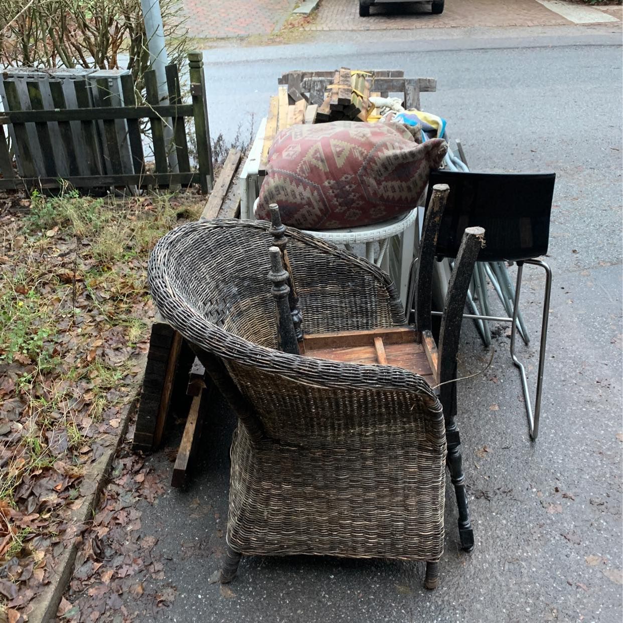 image of Blandat skräp, 90% trä - Älta