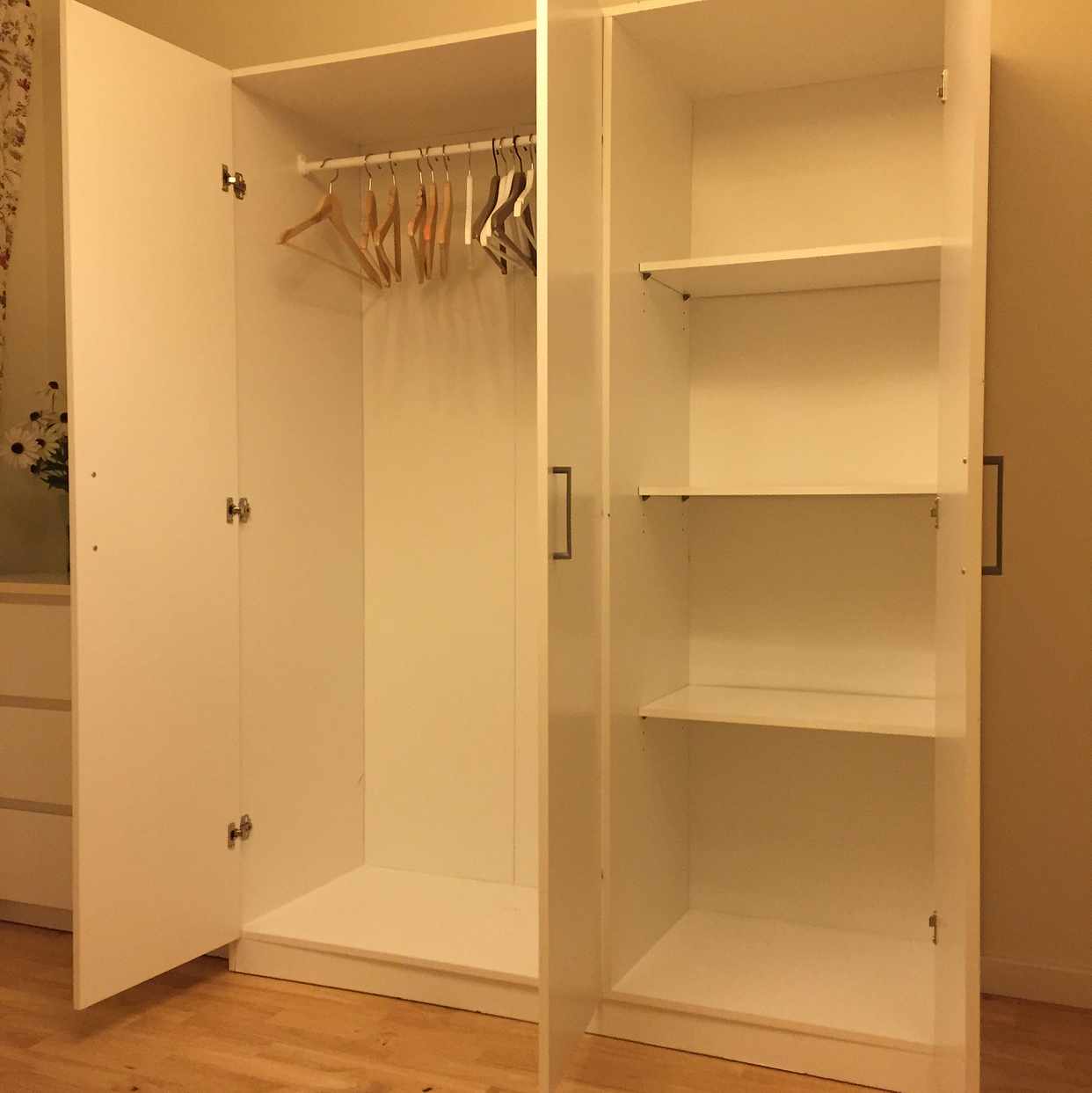image of Ikea wardrobe - Hässelby