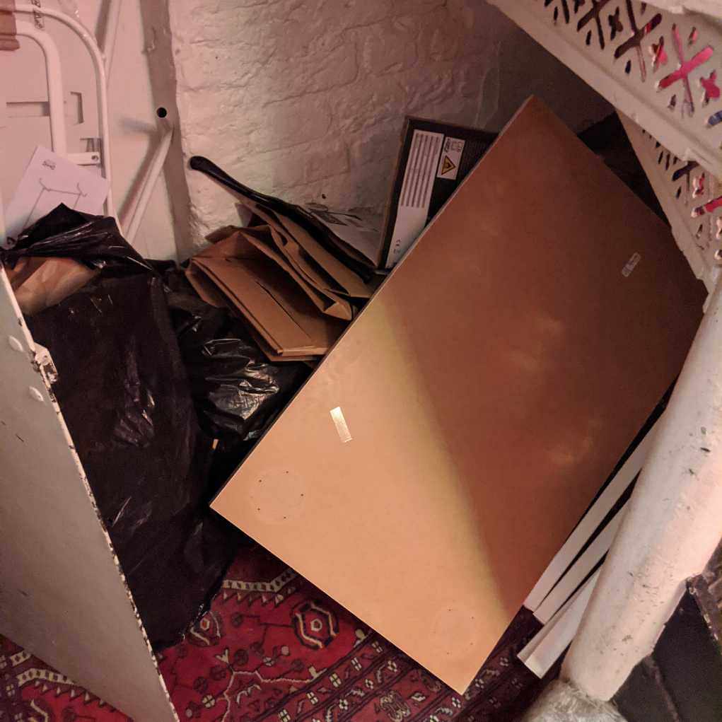 image of Cardboards, polistirol - Stockholm