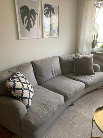 image of Grå 3-sits Howardsoffa St - 