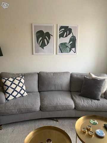image of Grå 3-sits Howardsoffa St - 