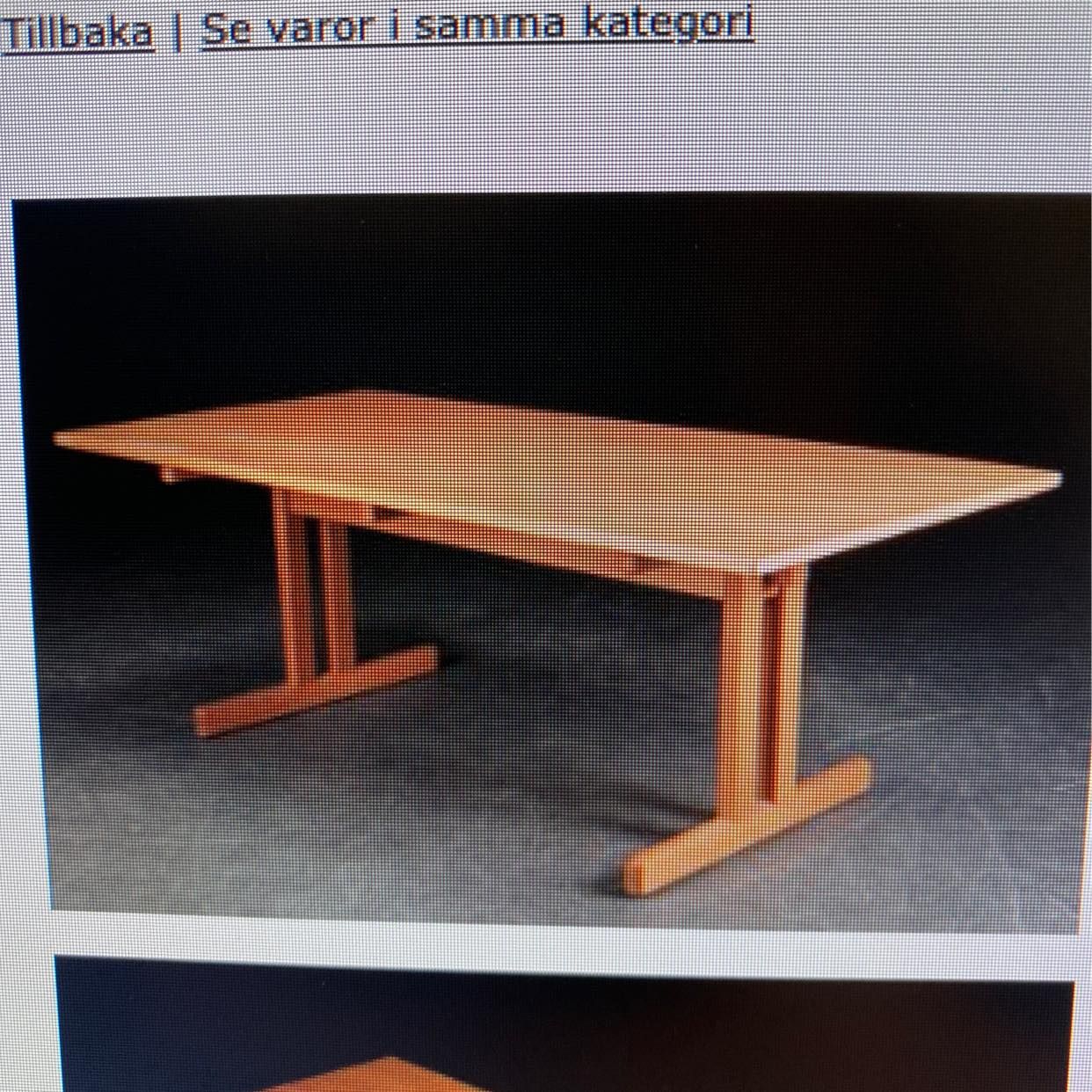 image of Table (190x95) + shelves - 