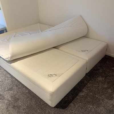 image of Två 80x200cm madrasser - 