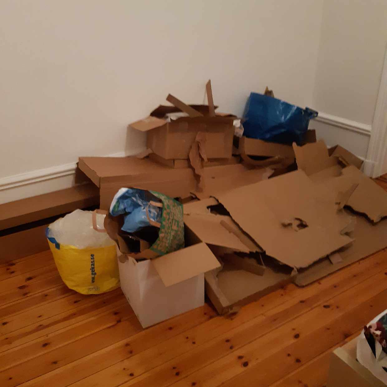 image of Cardboard boxes - Stockholm