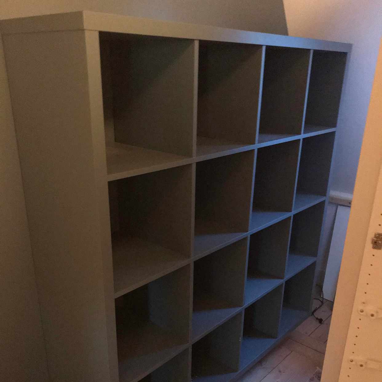 image of Ikea Kallax Blå bokhylla - Danderyd