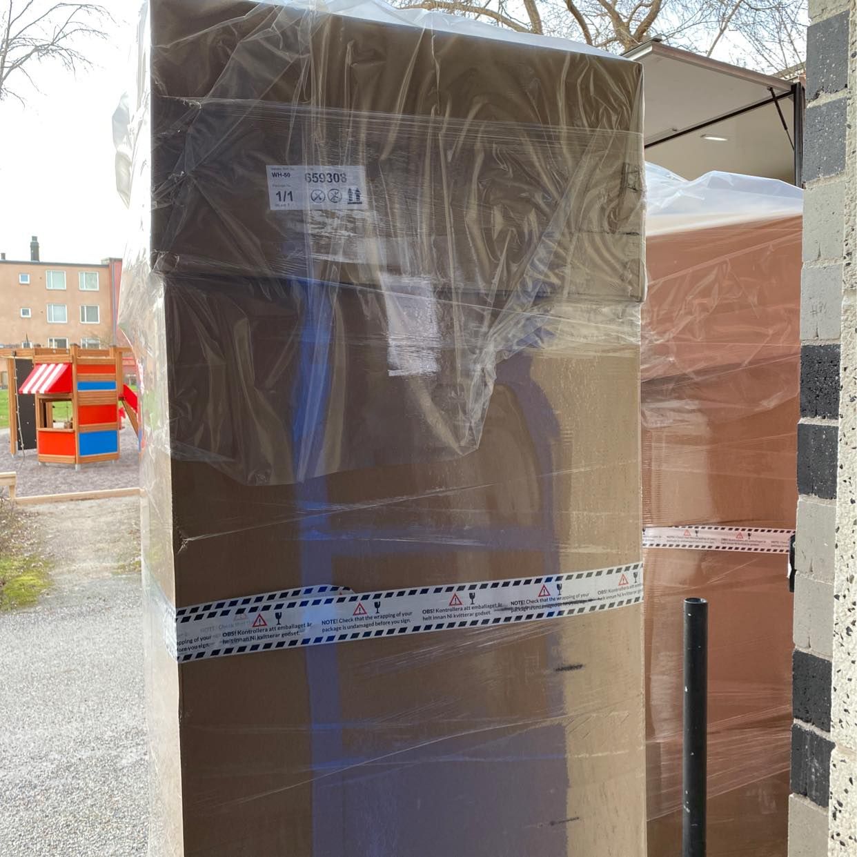 image of Bärhjälp av leverans - 