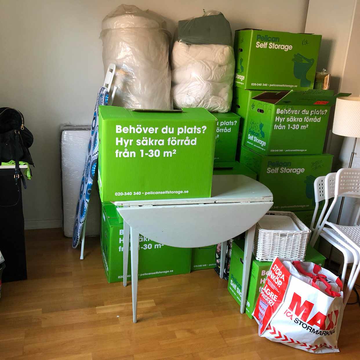image of 25 boxes and other stuff - 