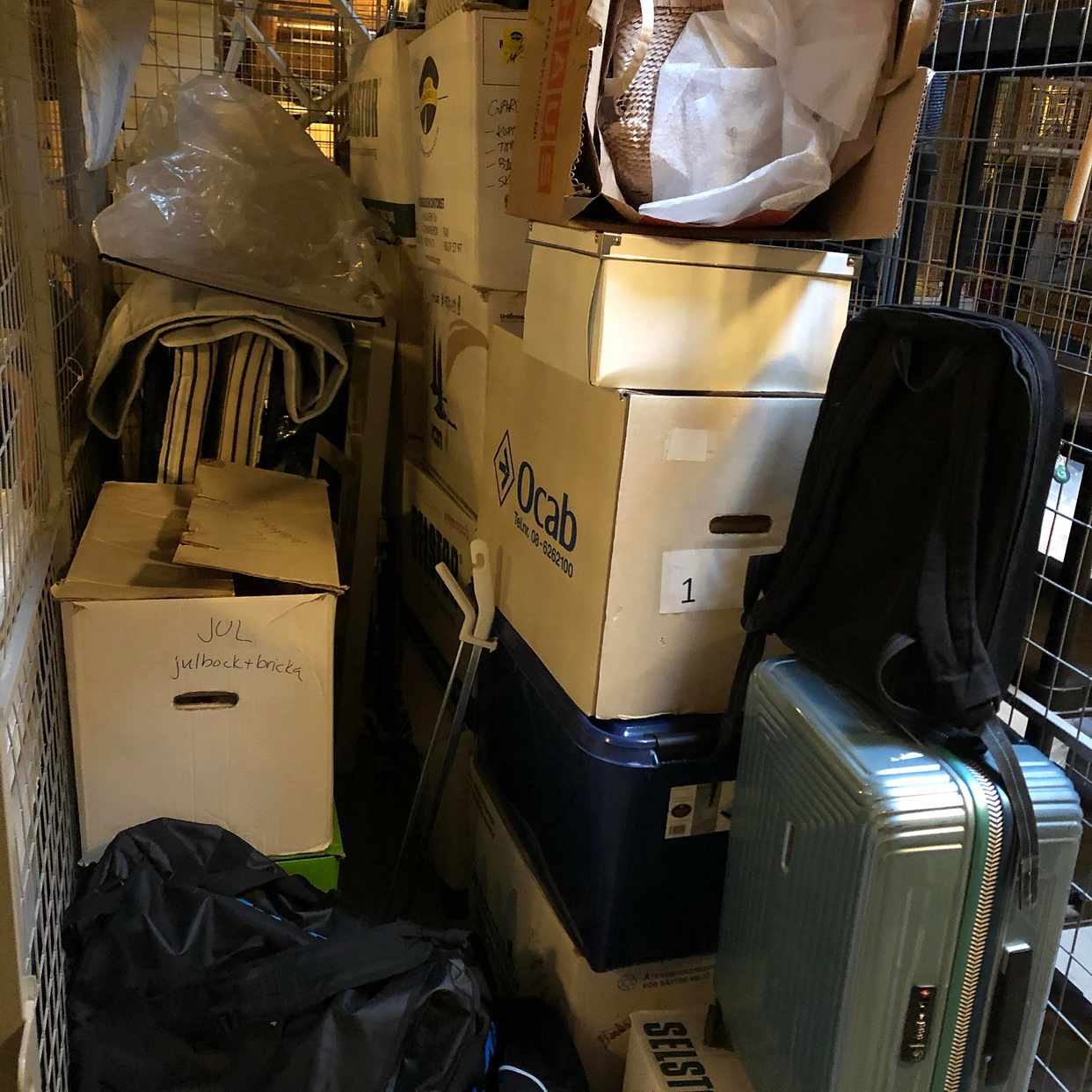 image of 25 boxes and other stuff - 