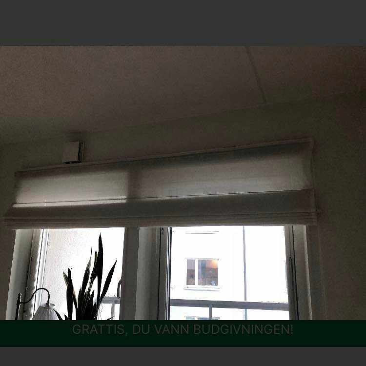 image of 2km körning Gardin 220 cm - 