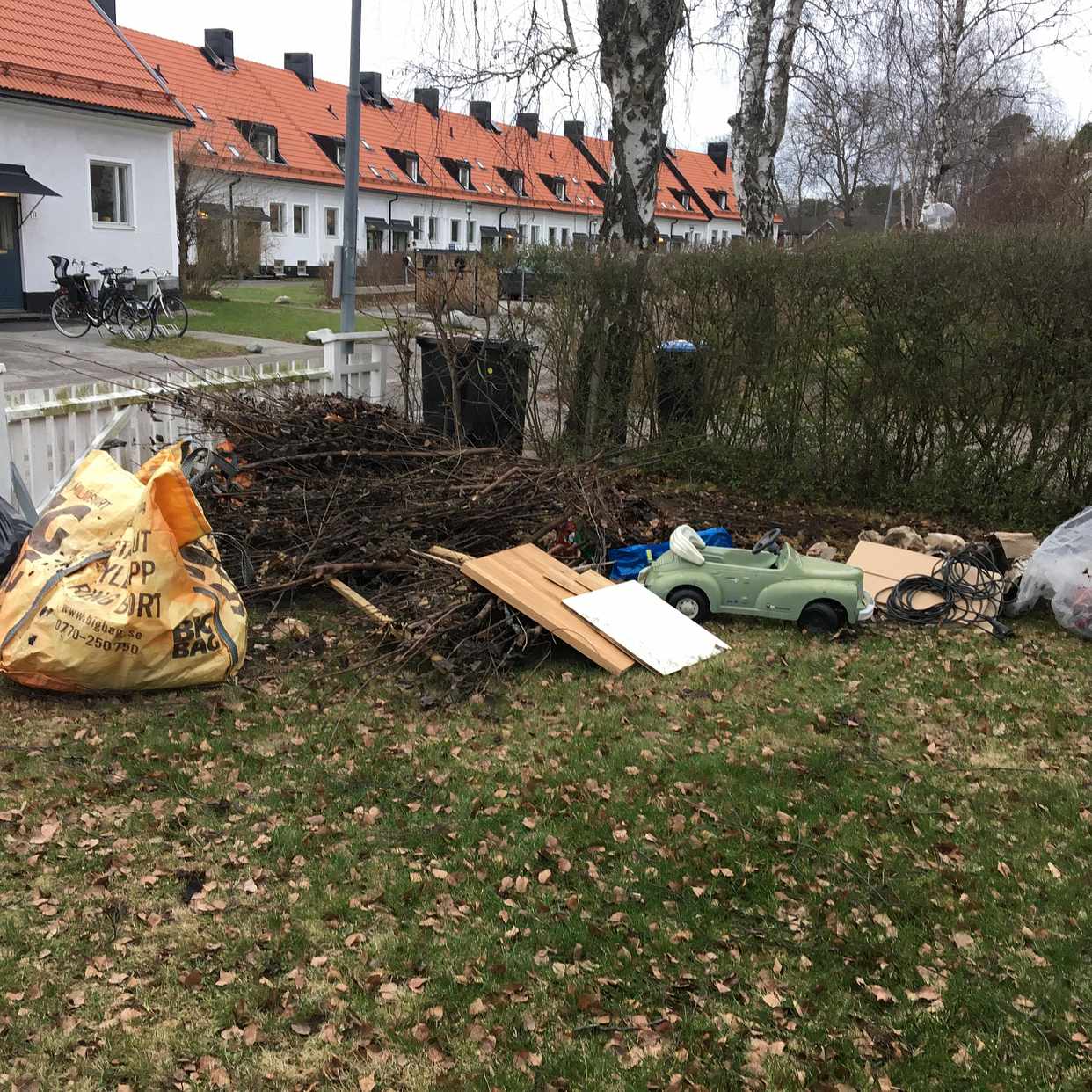 image of Trädgårdsavfall, - Täby