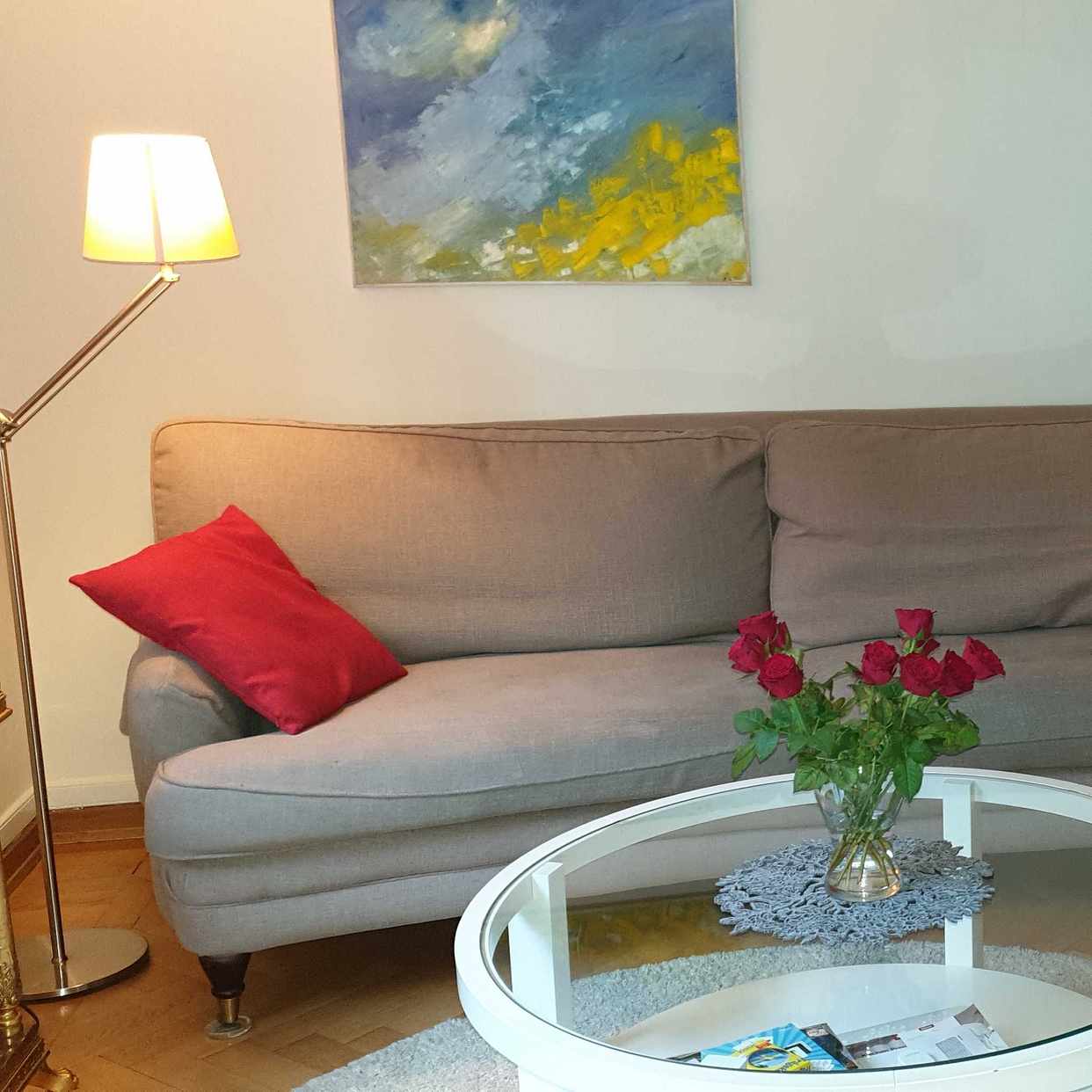 image of Howardsoffa inkl fåtölj - Stockholm
