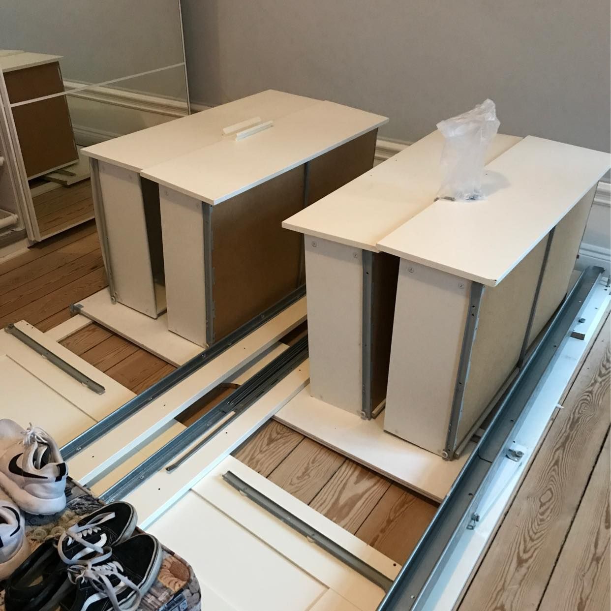 image of Queen size bed frame - Stockholm