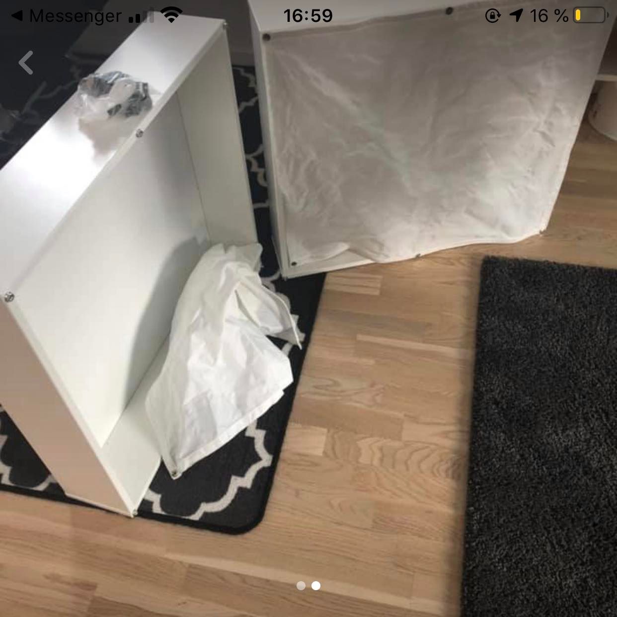 image of Två lådor Ikea - 