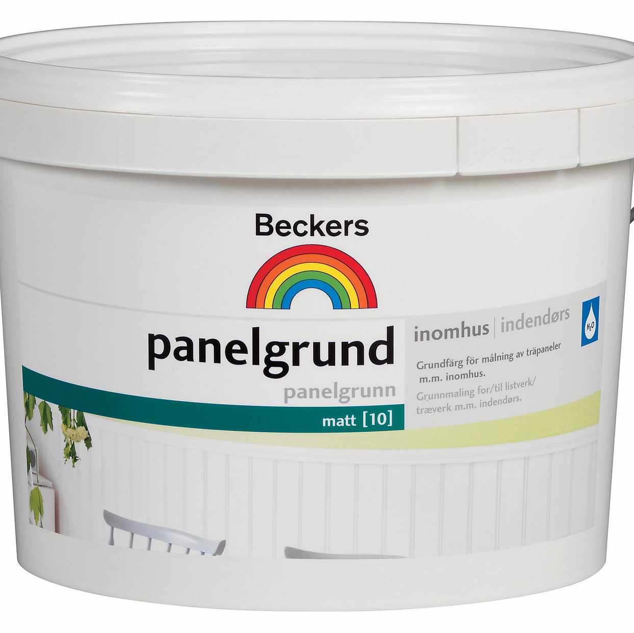 image of 2 burkar 10L färg - 