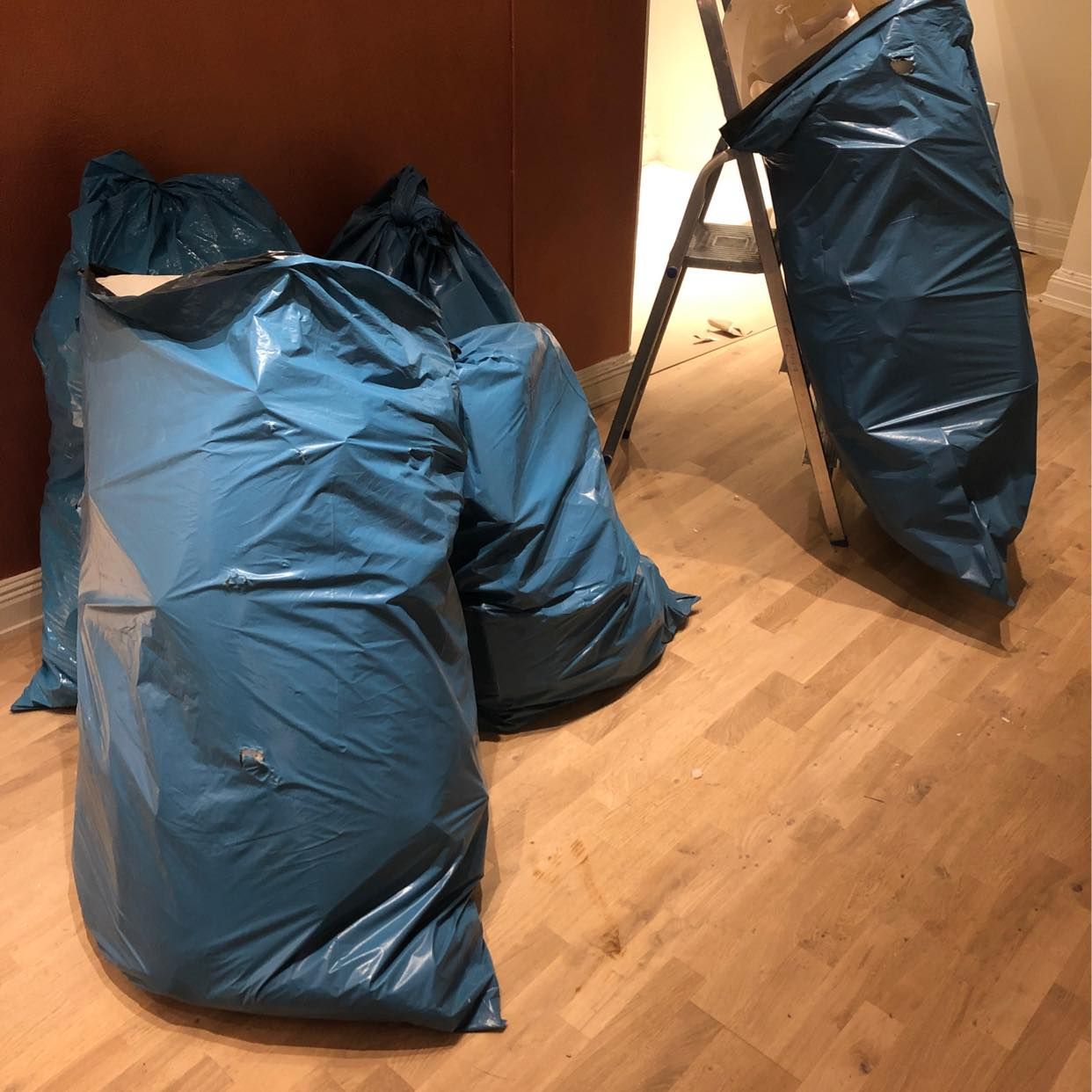 image of Several big thrash bags - Stockholm City