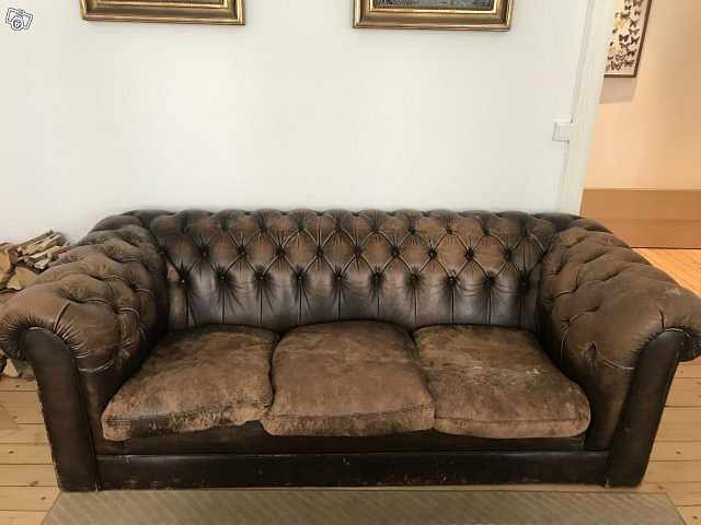 image of Akta chesterfield soffa - 
