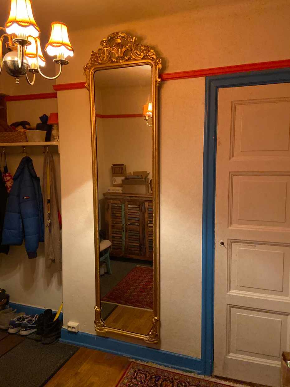 image of Stor tung spegel - 