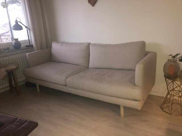 image of 3-sits linnesoffa - 