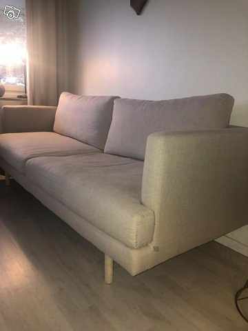 image of 3-sits linnesoffa - 