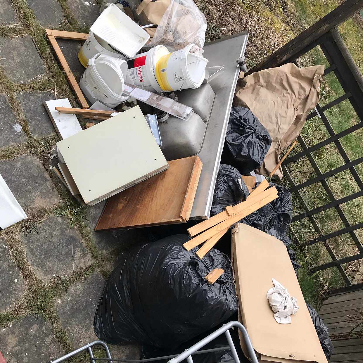 image of Blandat till återvinning - Spånga