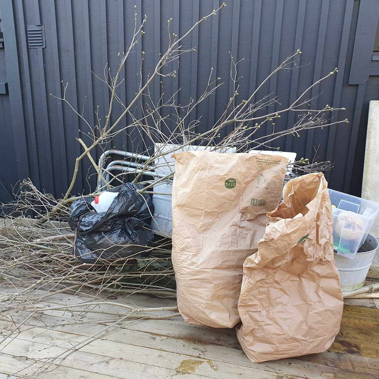 image of Trädgårdsavfall bla - Lerberget