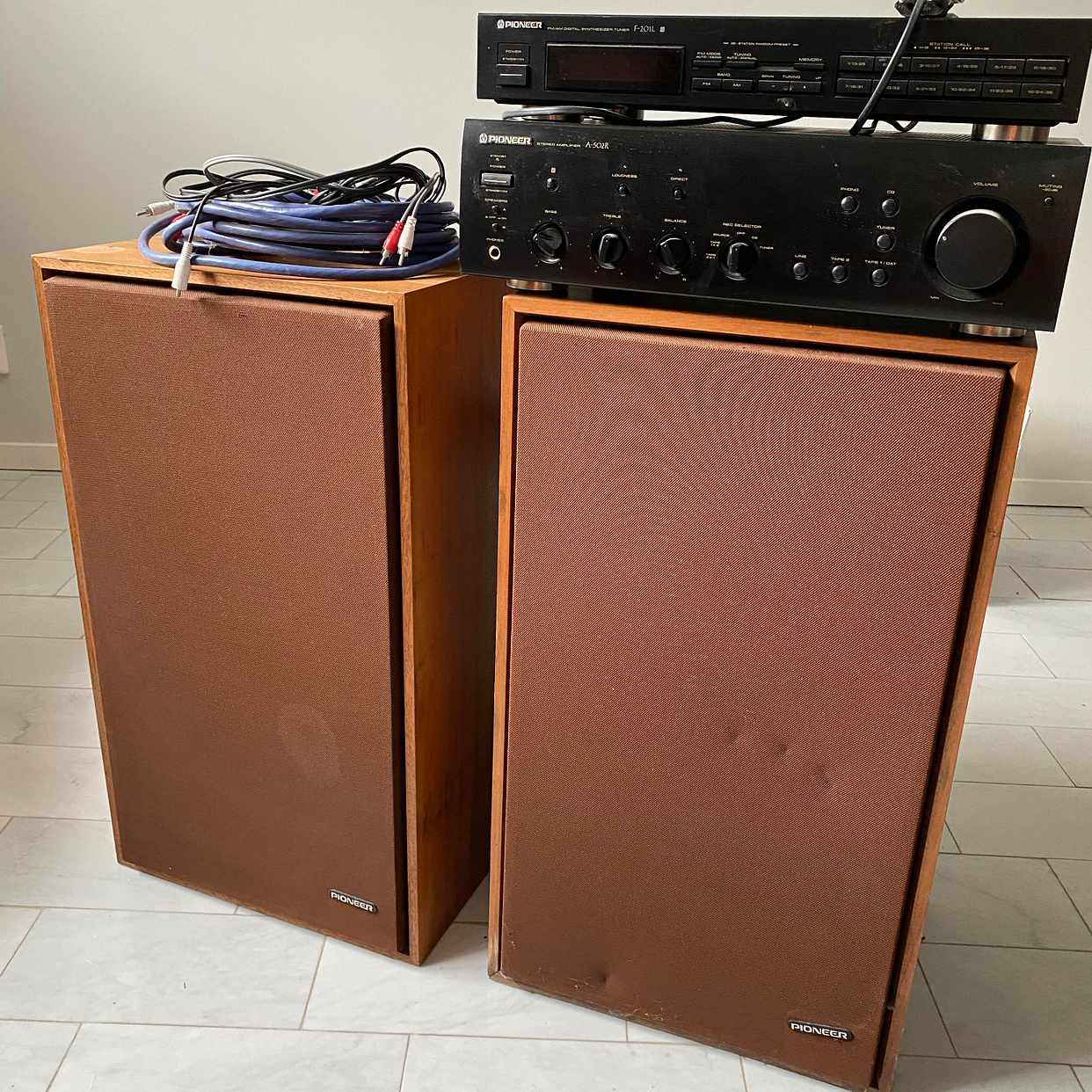 image of Pioneer högtalare, stereo - Sollentuna
