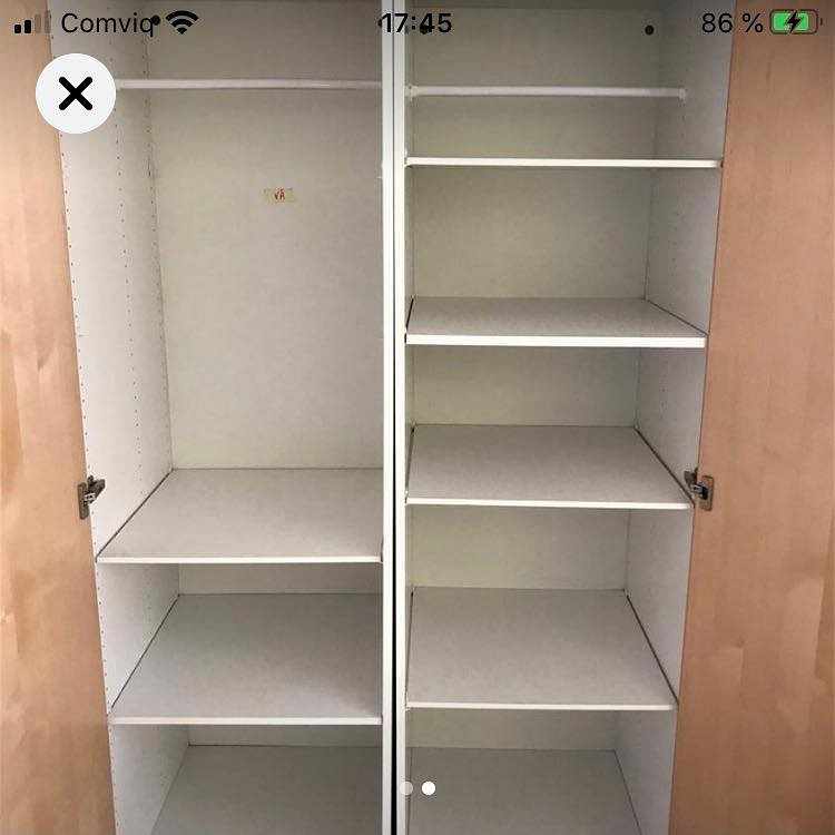 image of 2 stycken  Garderober - 
