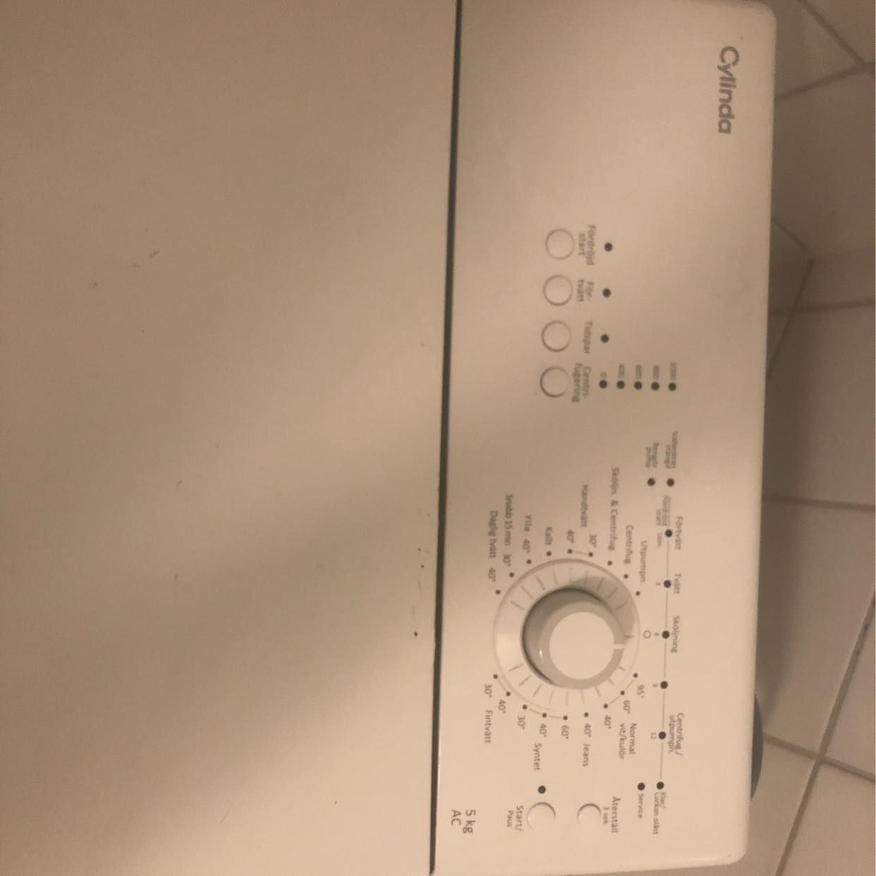 image of Toppmatad cylinda 5kg - Hisings Backa