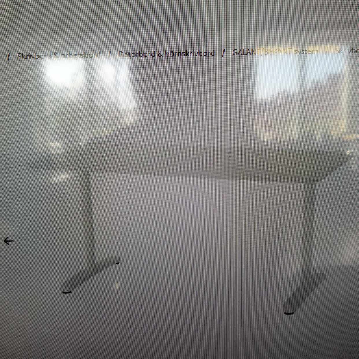 image of Ikeaskrivbord - 