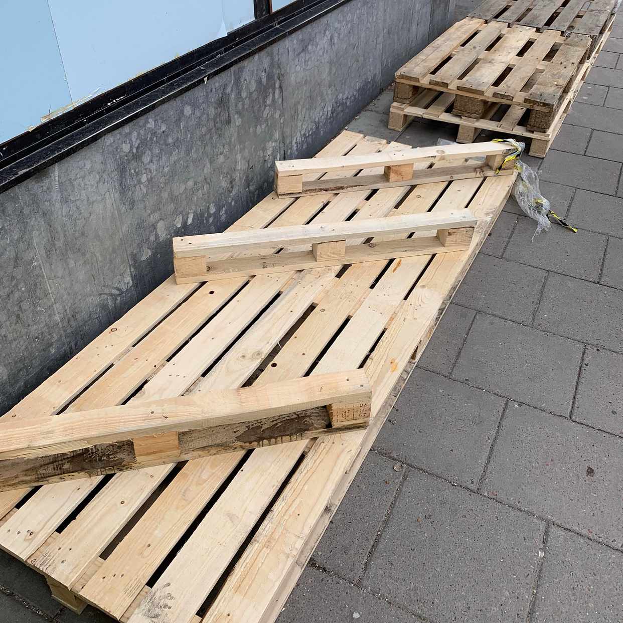 image of Lastpallar 4 st - Stockholms Stad