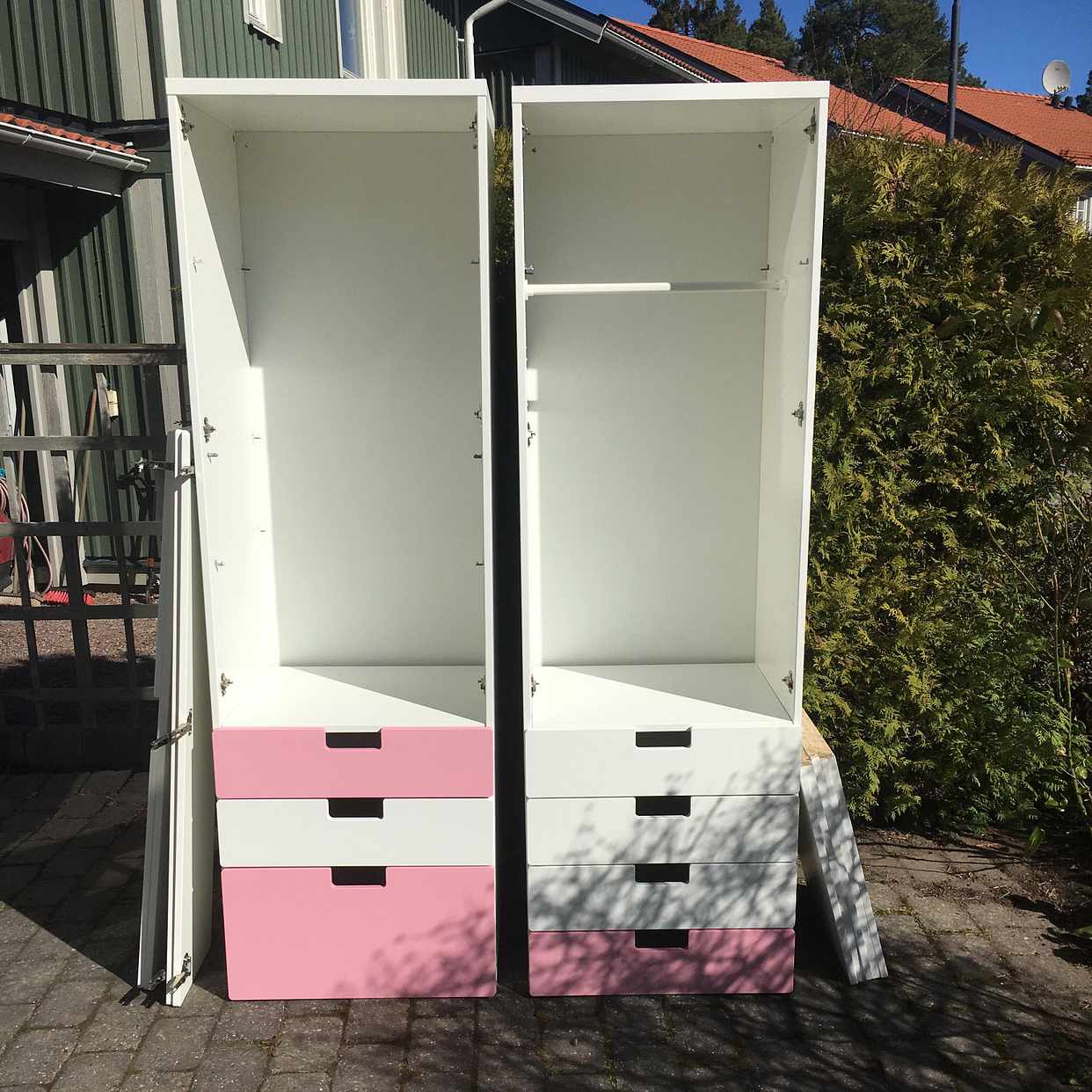 image of Två garderober. - Järfälla
