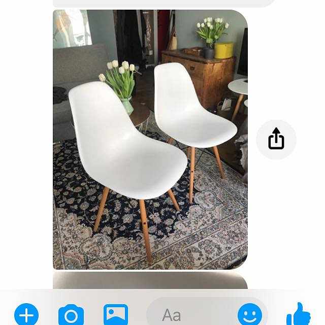 image of Hämta 2st stolar - 