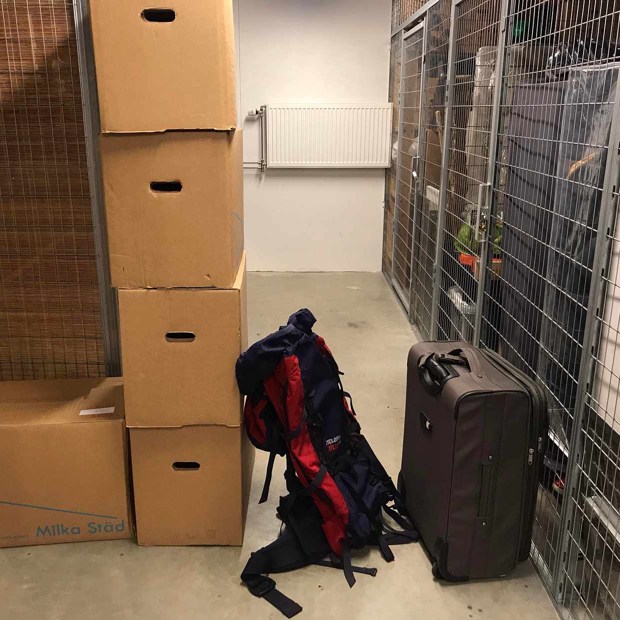 image of 5 tomma flyttkartonger. - Nacka