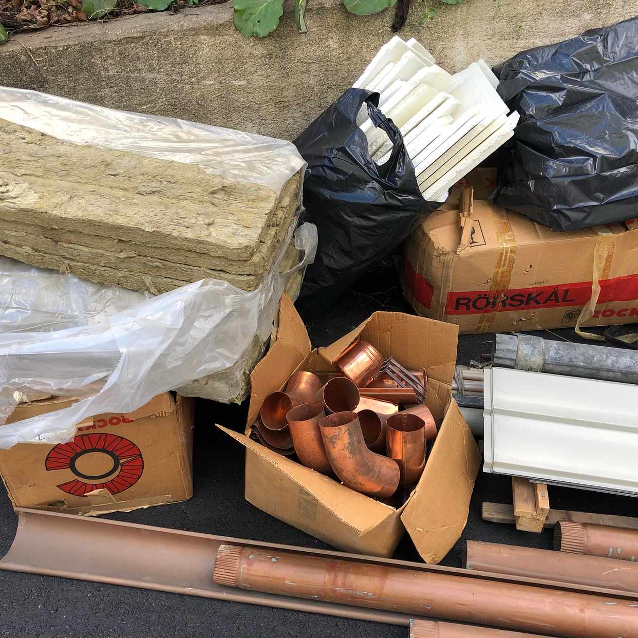 image of 25 kg kopparplåt + skräp - Älvsjö