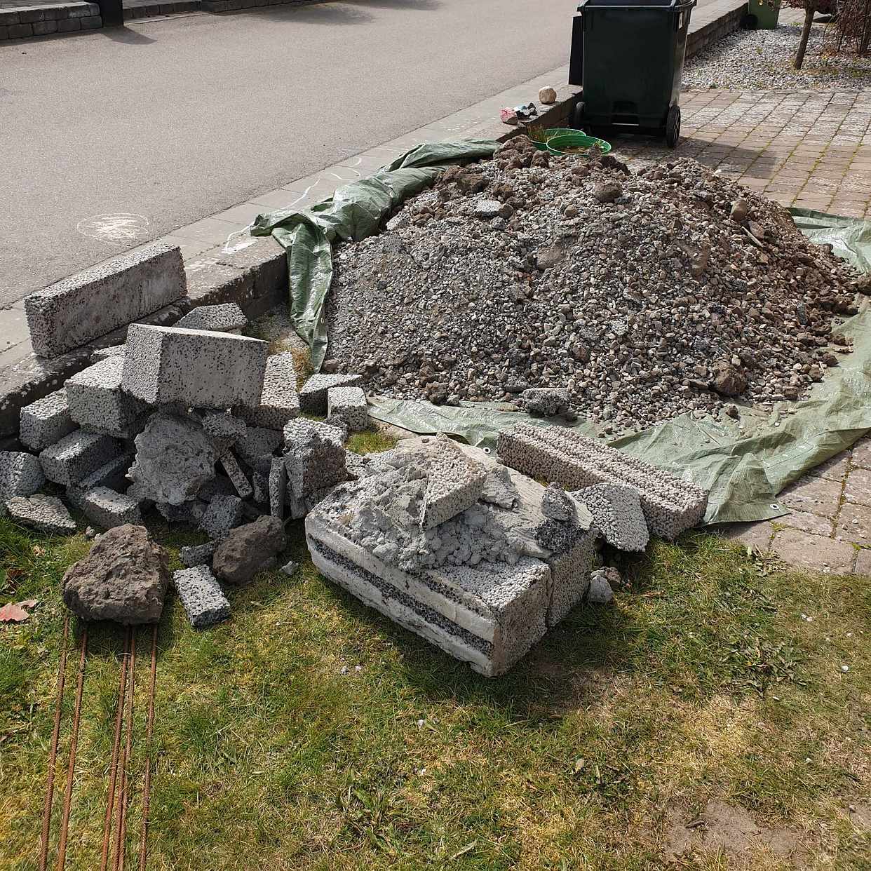 image of Fyllmassor o lecablock - Kävlinge