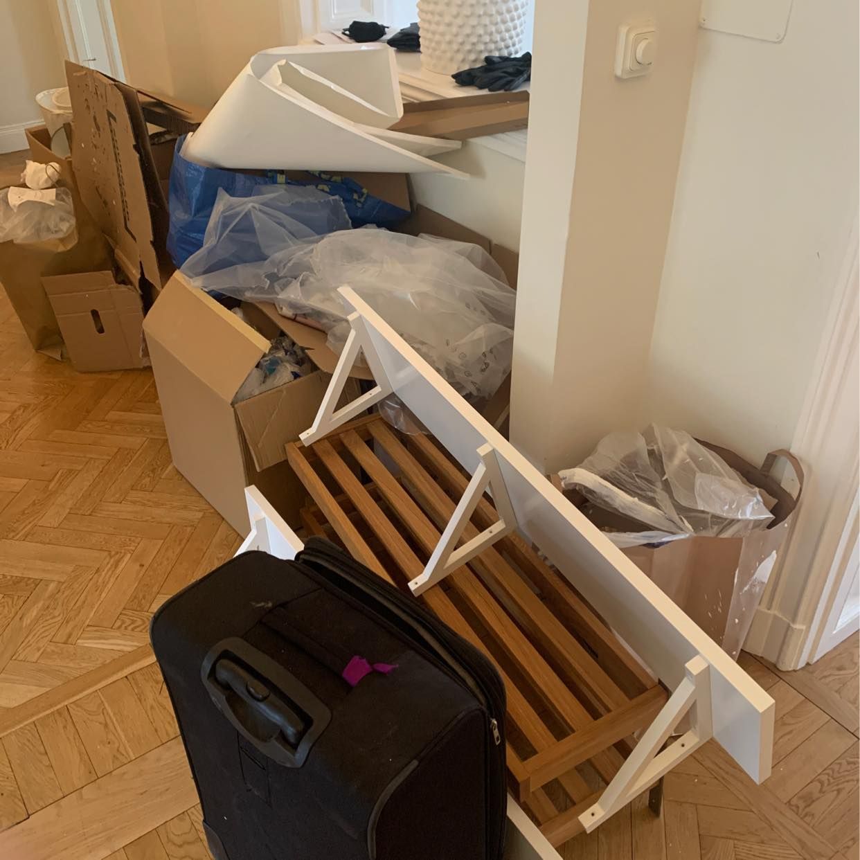 image of Kartonger och skräp - Stockholms Stad