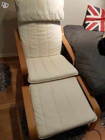 image of Bäddfåtölj fr Ikea + fåtö - 