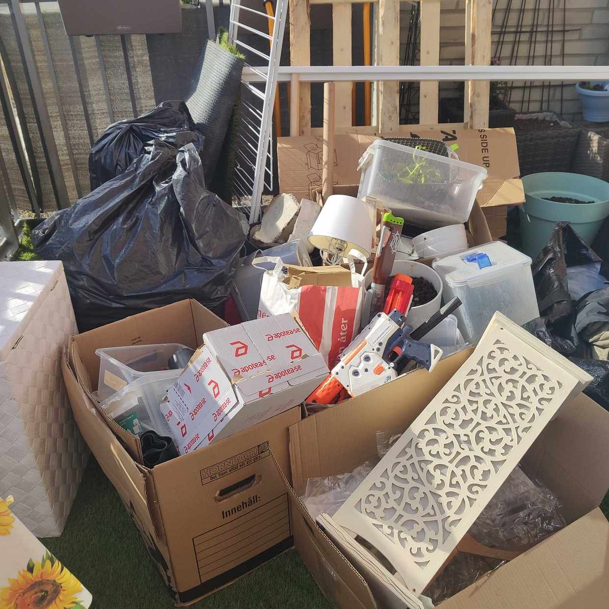 image of Mixed garbage, soil etc - Sundbyberg