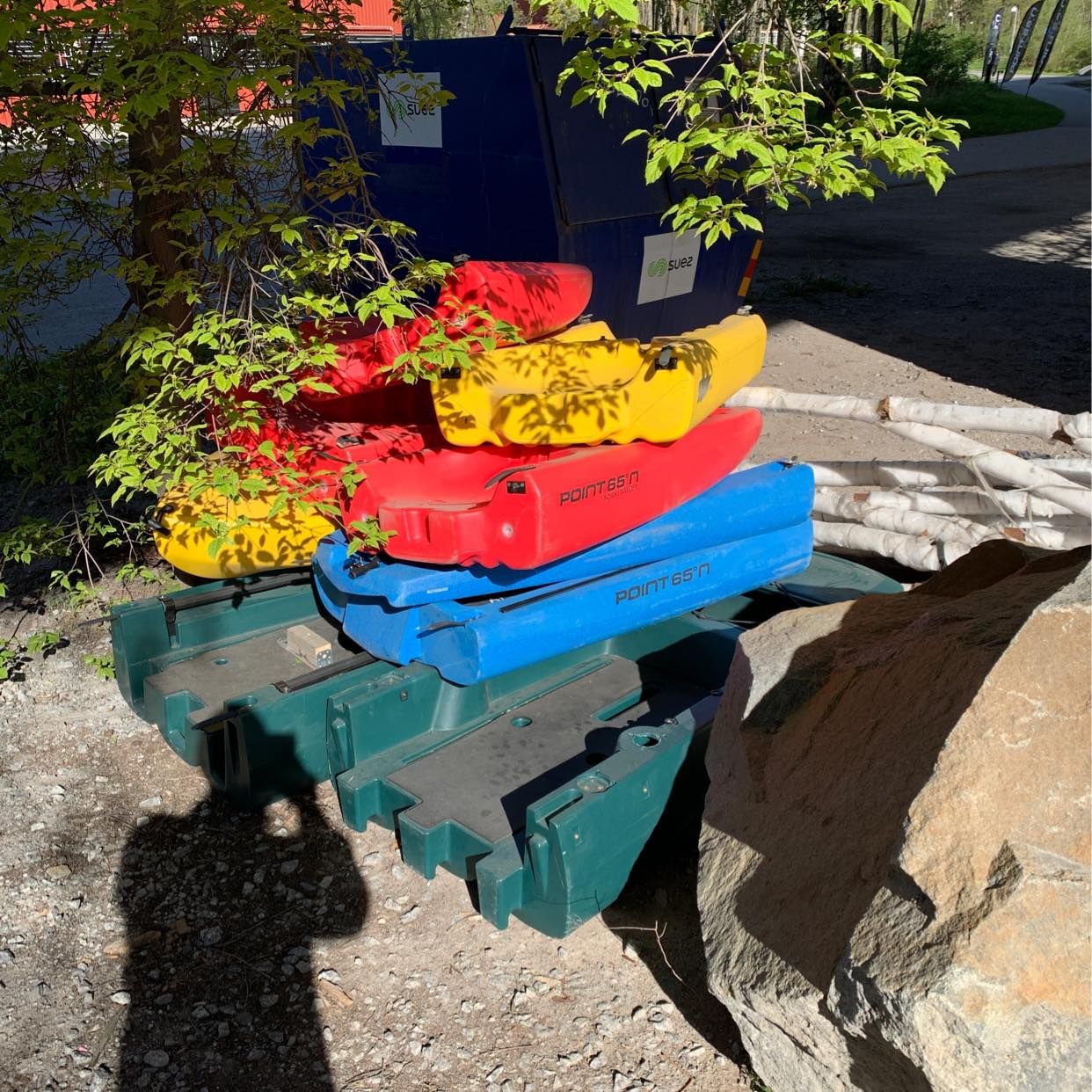 image of Metal and plastic scrap - Solna